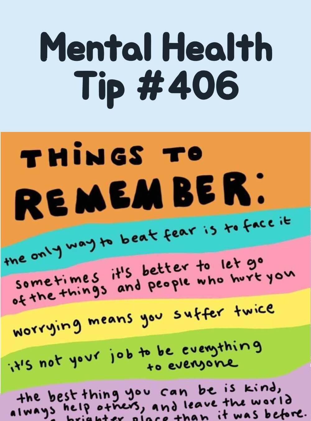 Emotional Well-being Infographic | Mental Health Tip #406